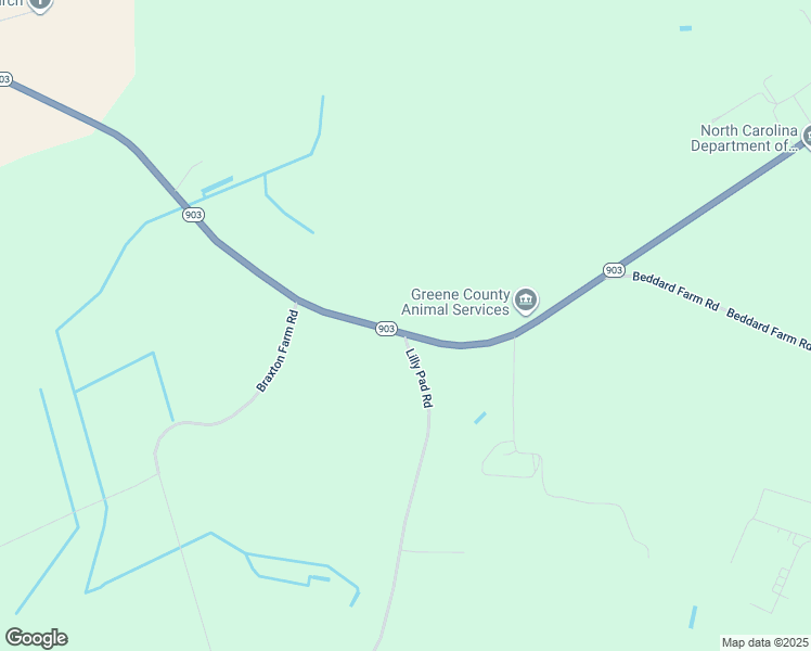 map of restaurants, bars, coffee shops, grocery stores, and more near 1697 North Carolina 903 in Snow Hill