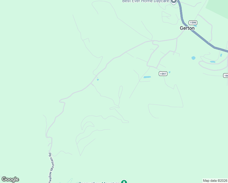 map of restaurants, bars, coffee shops, grocery stores, and more near 218 McGuffey Ridge Road in Gerton
