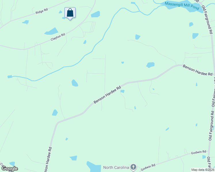 map of restaurants, bars, coffee shops, grocery stores, and more near 50 Trail Ridge Drive in Benson