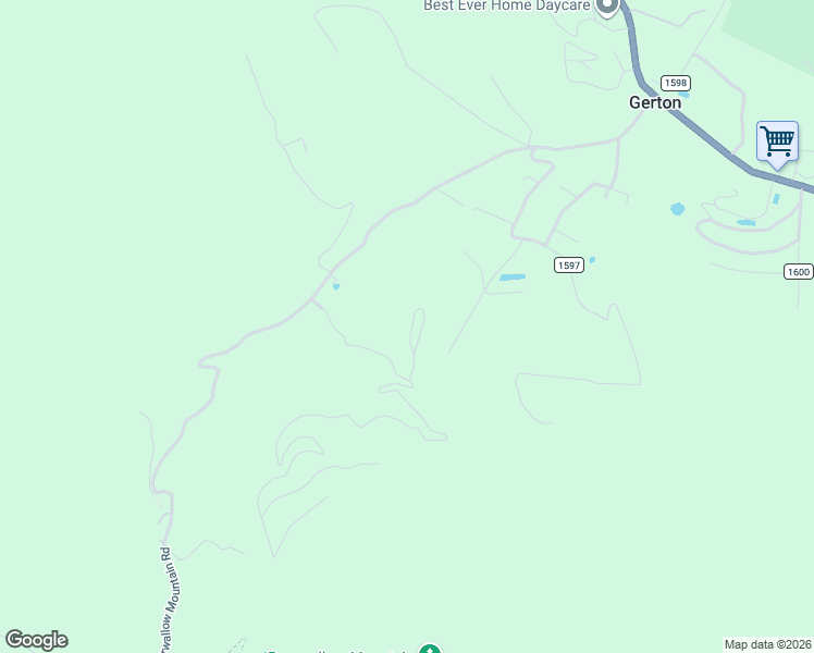 map of restaurants, bars, coffee shops, grocery stores, and more near 218 McGuffey Ridge Road in Gerton