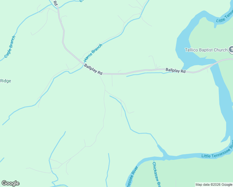 map of restaurants, bars, coffee shops, grocery stores, and more near 3116 Tellico Camp Road in Madisonville