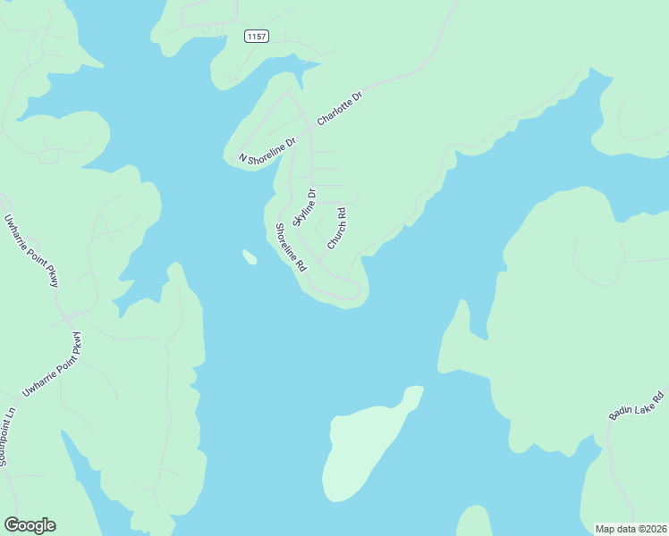 map of restaurants, bars, coffee shops, grocery stores, and more near 287 Skyline Drive in New London