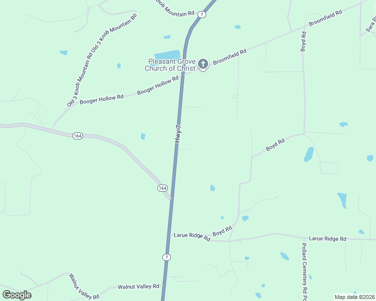 map of restaurants, bars, coffee shops, grocery stores, and more near 15660 Arkansas 7 in Dover