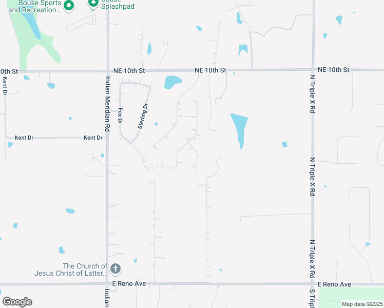 map of restaurants, bars, coffee shops, grocery stores, and more near 637 Silver Tree Circle in Choctaw