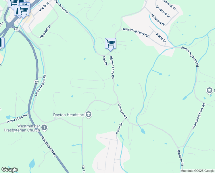 map of restaurants, bars, coffee shops, grocery stores, and more near 826 Troy Drive in Dayton