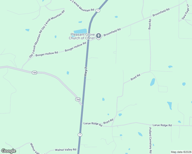 map of restaurants, bars, coffee shops, grocery stores, and more near 15660 Arkansas 7 in Dover