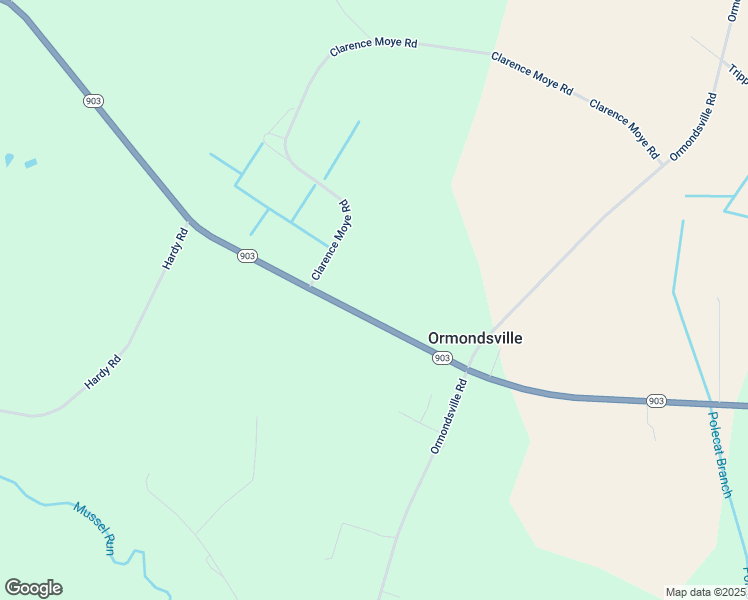 map of restaurants, bars, coffee shops, grocery stores, and more near 5803 North Carolina 903 in Ayden