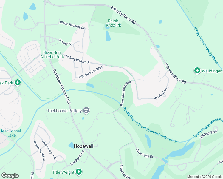 map of restaurants, bars, coffee shops, grocery stores, and more near 18534 Carnegie Overlook Boulevard in Davidson