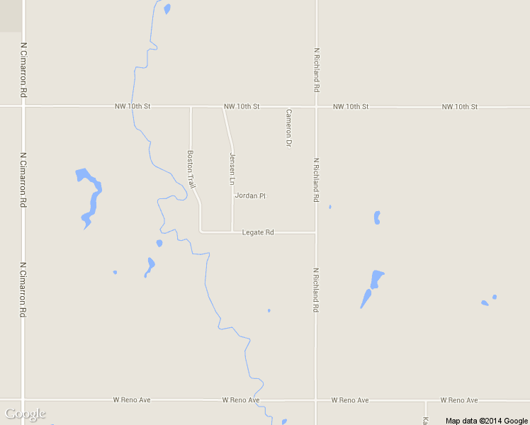 map of restaurants, bars, coffee shops, grocery stores, and more near 14655 Legate Rd in Yukon