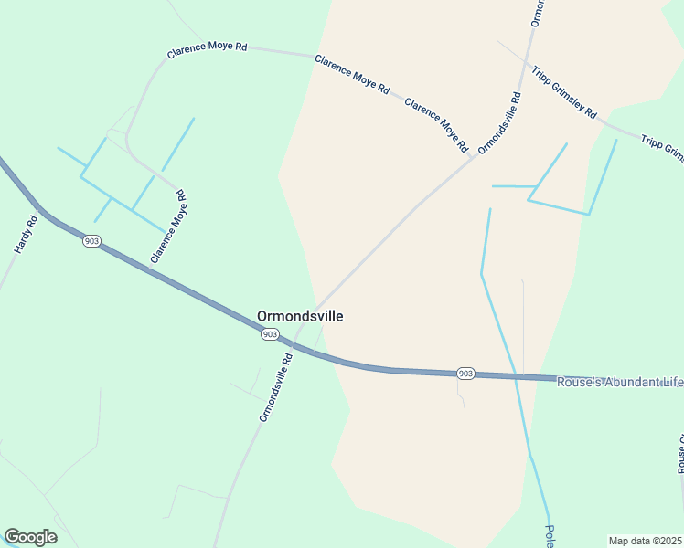 map of restaurants, bars, coffee shops, grocery stores, and more near 3895 Ormondsville Road in Ayden