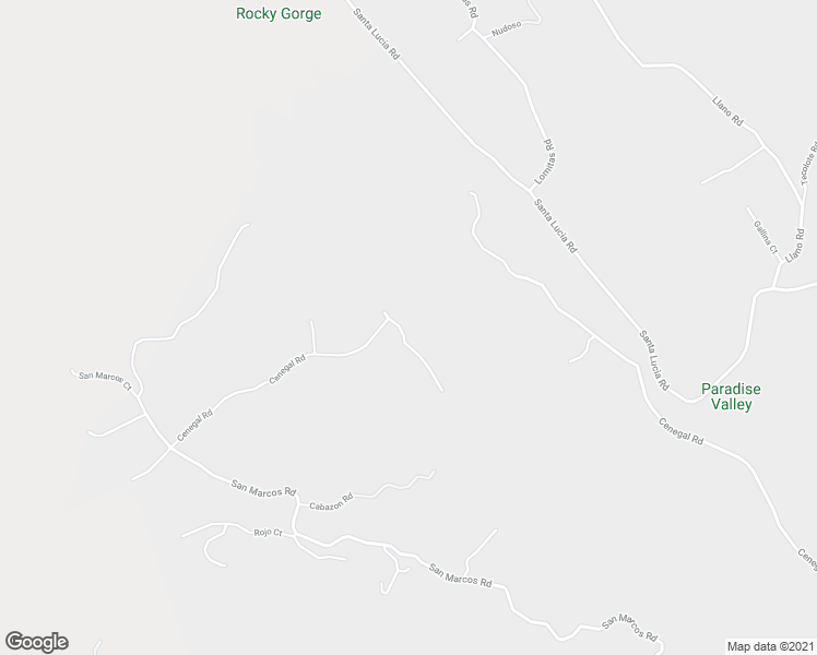 map of restaurants, bars, coffee shops, grocery stores, and more near 12382 Puente Road in Atascadero