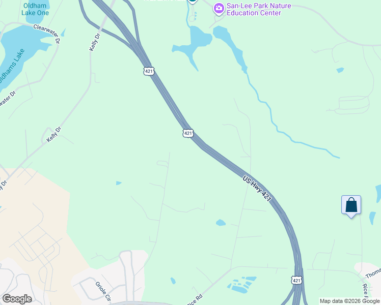 map of restaurants, bars, coffee shops, grocery stores, and more near 1709 Brookcliff Road in Sanford