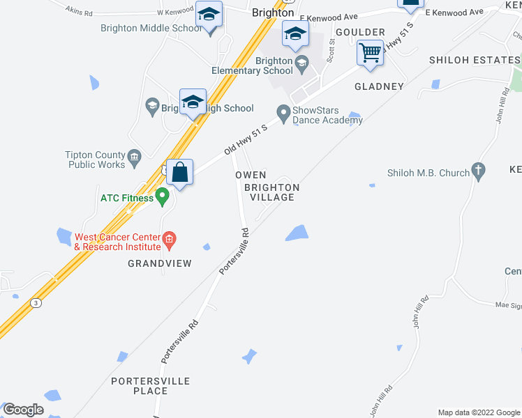 map of restaurants, bars, coffee shops, grocery stores, and more near 232 Brighton Village Loop in Brighton