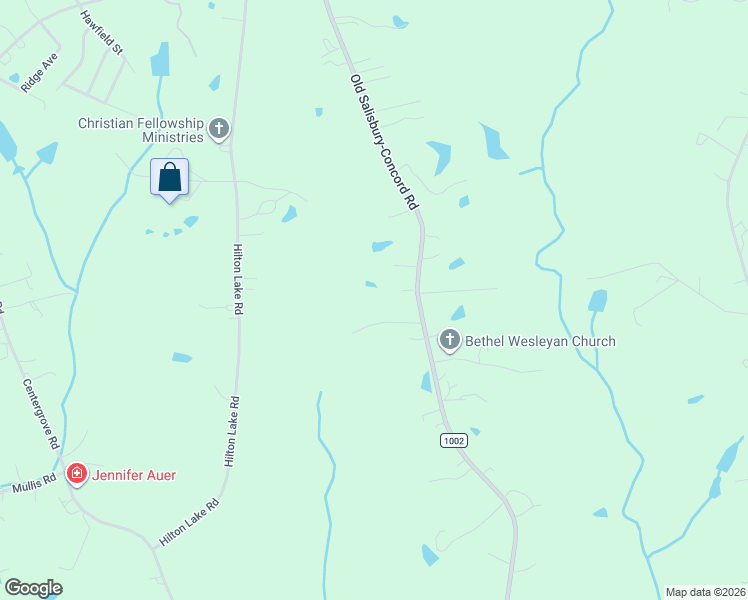 map of restaurants, bars, coffee shops, grocery stores, and more near 4123 Old Salisbury-Concord Road in Kannapolis