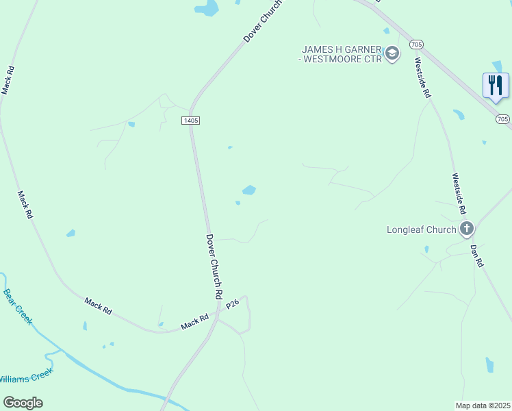 map of restaurants, bars, coffee shops, grocery stores, and more near 295 Everette Road in Pinehurst