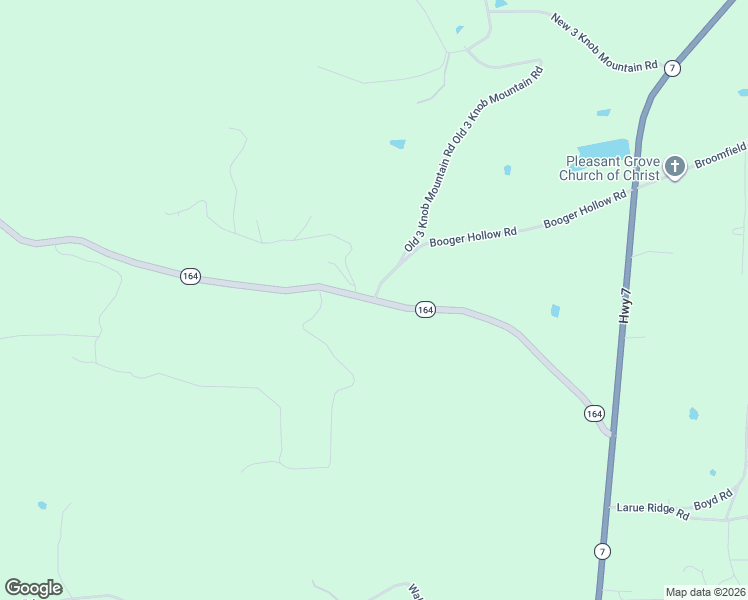 map of restaurants, bars, coffee shops, grocery stores, and more near 710 Arkansas 164 in Dover