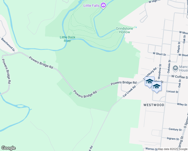 map of restaurants, bars, coffee shops, grocery stores, and more near in Manchester