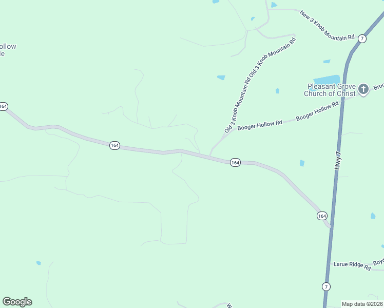 map of restaurants, bars, coffee shops, grocery stores, and more near 710-1840 Highway 164 in Dover