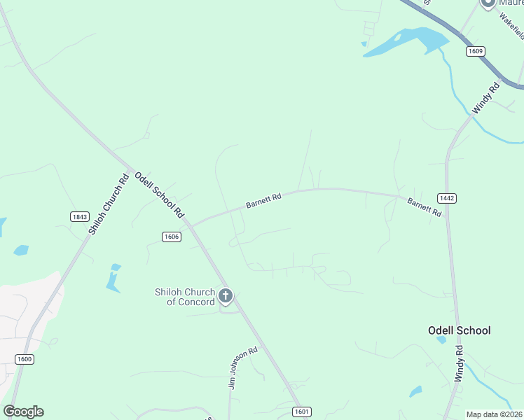 map of restaurants, bars, coffee shops, grocery stores, and more near 9725 Barnett Road in Concord