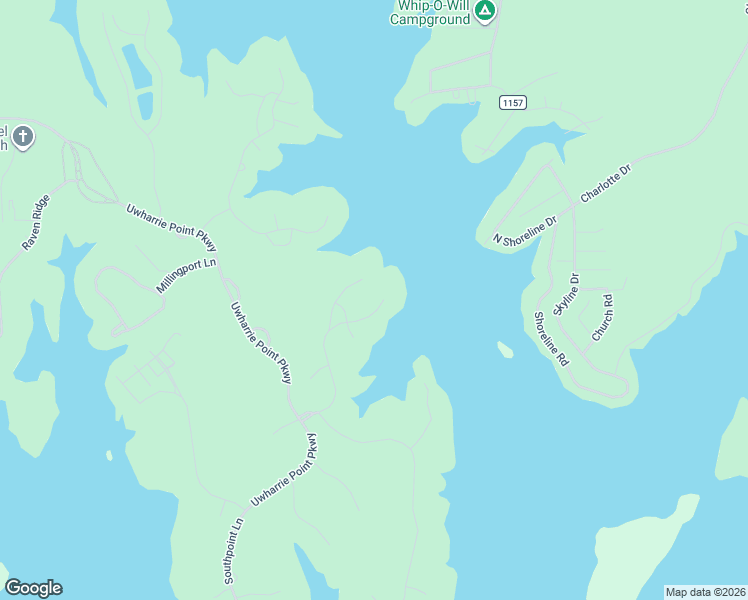 map of restaurants, bars, coffee shops, grocery stores, and more near 232 Piney Grove Point in New London