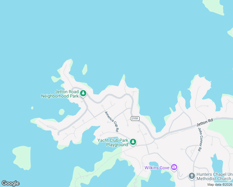 map of restaurants, bars, coffee shops, grocery stores, and more near 16419 Jetton Road in Cornelius