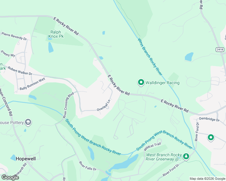 map of restaurants, bars, coffee shops, grocery stores, and more near 19620 Overleaf Lane in Davidson
