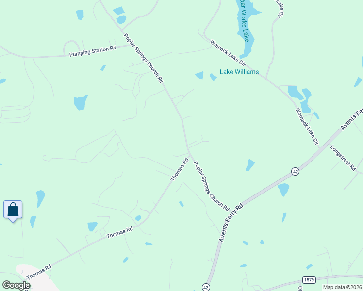 map of restaurants, bars, coffee shops, grocery stores, and more near 439 Poplar Springs Church Road in Sanford