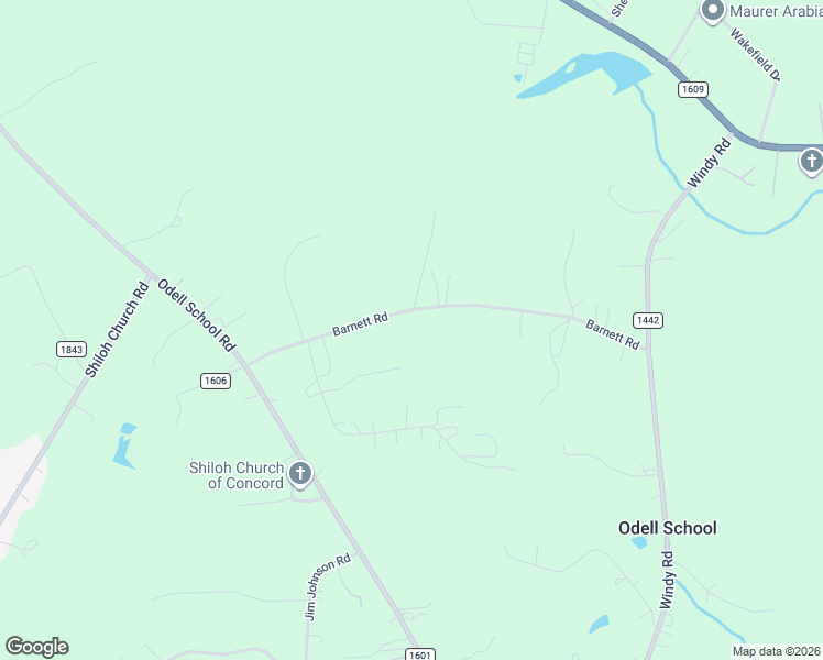 map of restaurants, bars, coffee shops, grocery stores, and more near 9635 Barnett Road in Concord