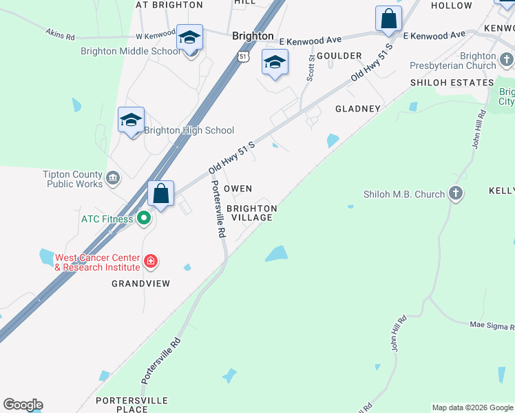 map of restaurants, bars, coffee shops, grocery stores, and more near 58 Brighton Village Loop in Brighton