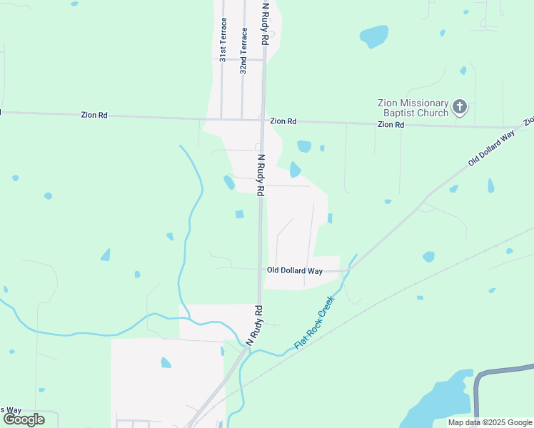 map of restaurants, bars, coffee shops, grocery stores, and more near 2700 North Rudy Road in Van Buren