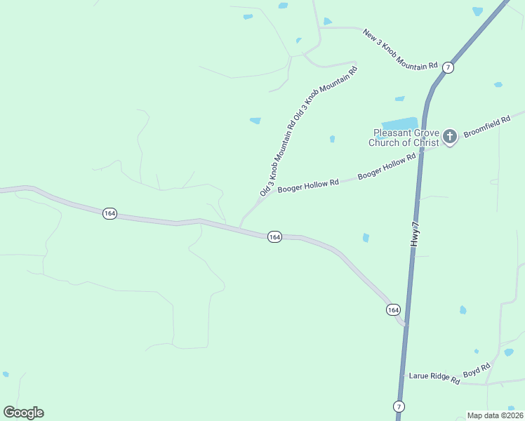 map of restaurants, bars, coffee shops, grocery stores, and more near 636 Arkansas 164 in Dover