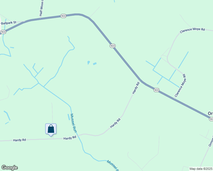 map of restaurants, bars, coffee shops, grocery stores, and more near 108 Hardy Drive in Snow Hill