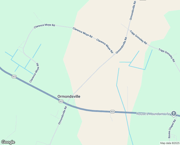 map of restaurants, bars, coffee shops, grocery stores, and more near 4057 Ormondsville Road in Ayden