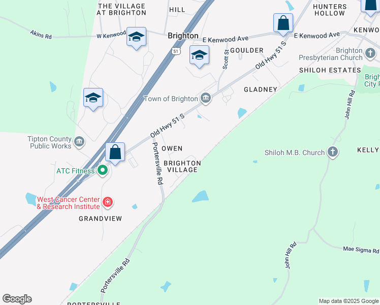 map of restaurants, bars, coffee shops, grocery stores, and more near 91 Brighton Village Loop in Brighton