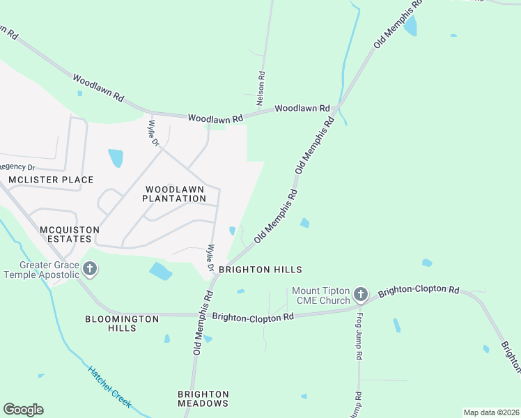 map of restaurants, bars, coffee shops, grocery stores, and more near 5097 Old Memphis Road in Brighton