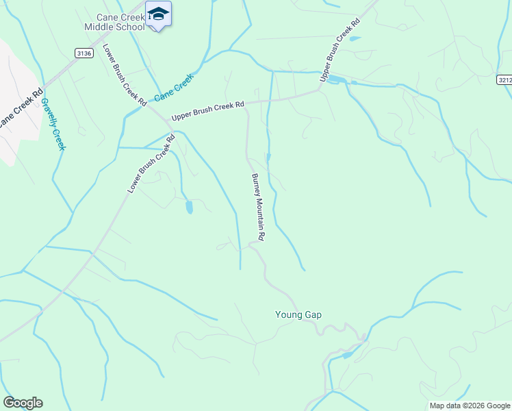map of restaurants, bars, coffee shops, grocery stores, and more near 835 Burney Mountain Road in Fletcher
