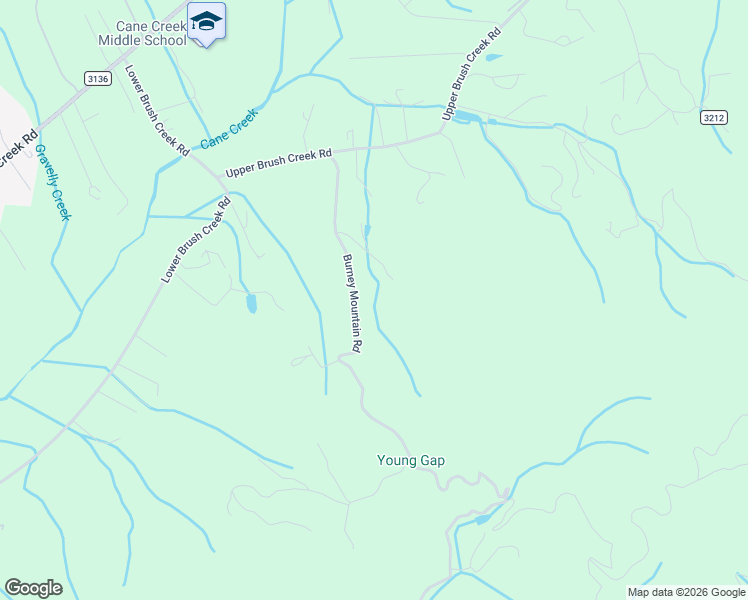 map of restaurants, bars, coffee shops, grocery stores, and more near 842 Burney Mountain Road in Fletcher