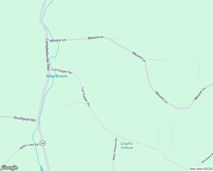 map of restaurants, bars, coffee shops, grocery stores, and more near Toll Dugger Road in Culleoka