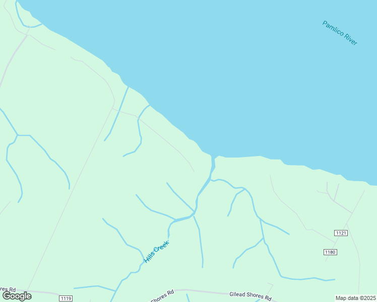map of restaurants, bars, coffee shops, grocery stores, and more near 131-137 Hill Creek Road in Blounts Creek