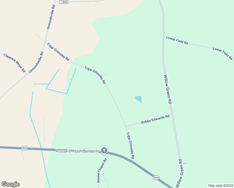 map of restaurants, bars, coffee shops, grocery stores, and more near 554 Tripp Grimsley Road in Ayden