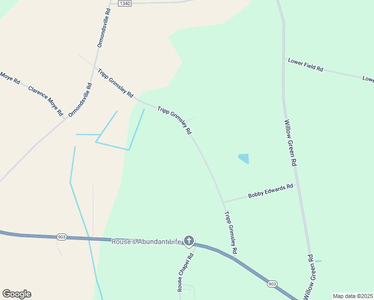 map of restaurants, bars, coffee shops, grocery stores, and more near 585 Tripp Grimsley Road in Ayden