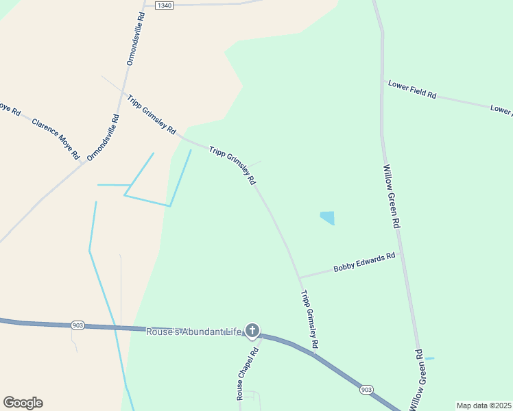 map of restaurants, bars, coffee shops, grocery stores, and more near 585 Tripp Grimsley Road in Ayden