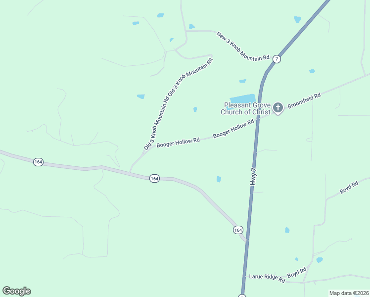 map of restaurants, bars, coffee shops, grocery stores, and more near Booger Hollow Road in Dover