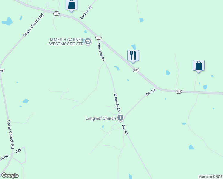 map of restaurants, bars, coffee shops, grocery stores, and more near 330 Westside Road in Robbins