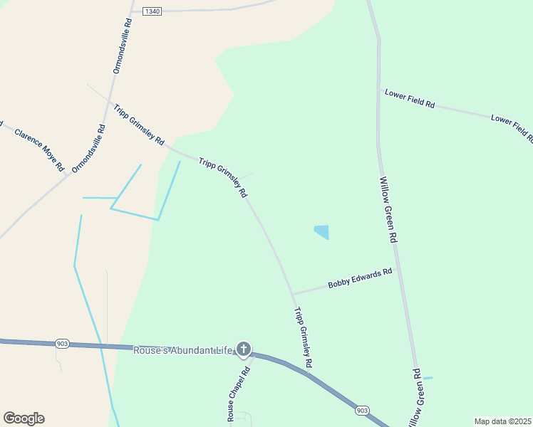 map of restaurants, bars, coffee shops, grocery stores, and more near 554 Tripp Grimsley Road in Ayden