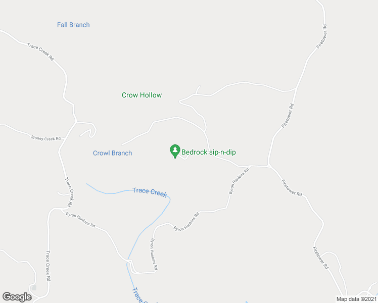map of restaurants, bars, coffee shops, grocery stores, and more near 163 Kro Hollow Road in Hohenwald