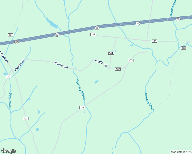 map of restaurants, bars, coffee shops, grocery stores, and more near 163 County Road 102 in Athens