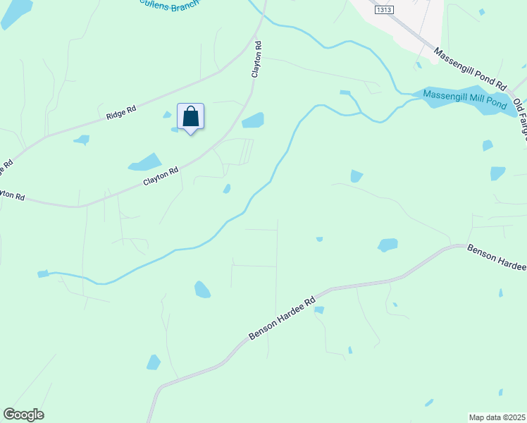 map of restaurants, bars, coffee shops, grocery stores, and more near 293 Trail Ridge Drive in Benson