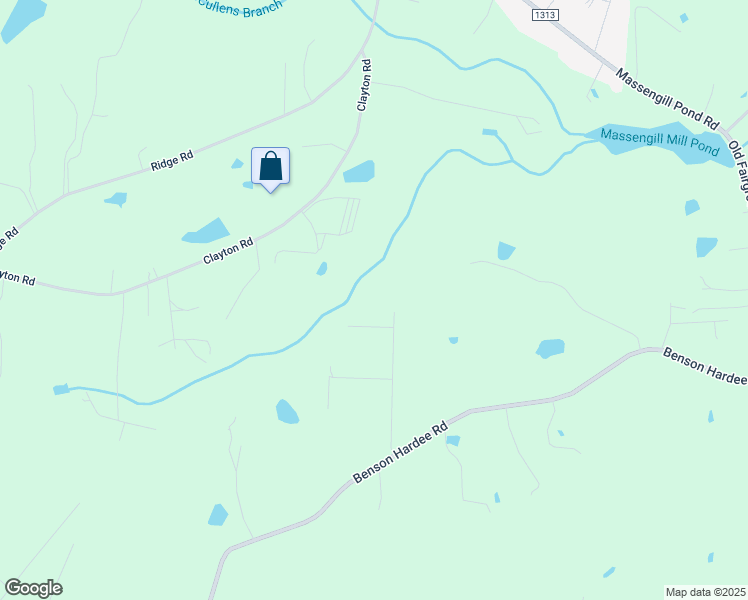map of restaurants, bars, coffee shops, grocery stores, and more near 293 Trail Ridge Drive in Benson