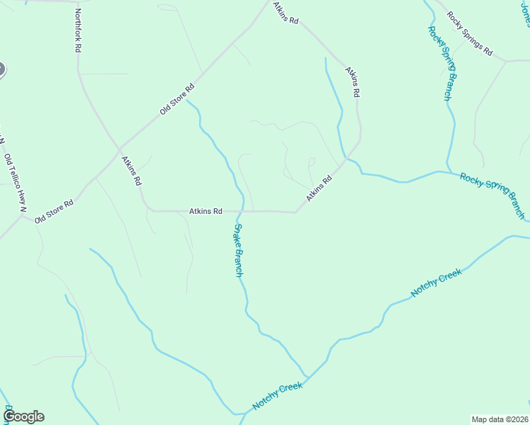 map of restaurants, bars, coffee shops, grocery stores, and more near 256 Atkins Road in Madisonville